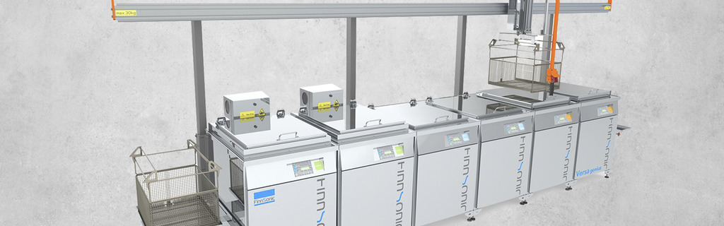 FinnSonic Tauch-Ultraschallreinigungsanlage